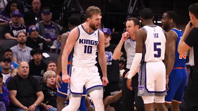 NBA全明星替补萨博尼斯赛季十佳球 突破快下战斧劈扣