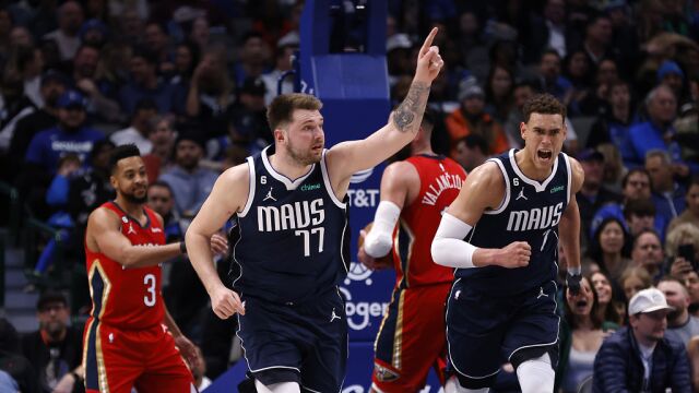 鹈鹕106-111独行侠 东契奇伤退独行侠主场击败鹈鹕