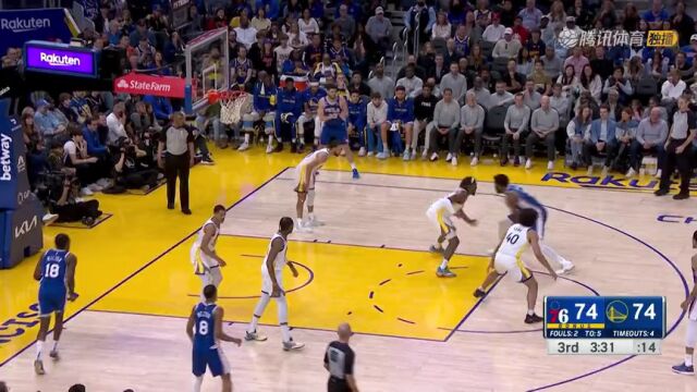 76人vs勇士第3节中文解说回放