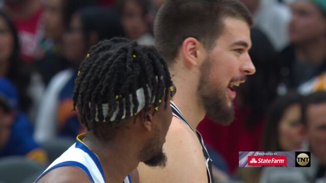 勇士vs快船精华回放 卡椒合砍53分主场大胜残阵勇士