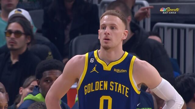 NBA常规赛：森林狼vs勇士英文原声全场回放