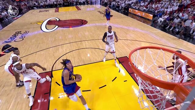 世间功夫唯快不破！戈登快马加鞭突破暴扣一气呵成