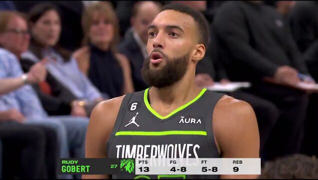 NBA常规赛：雷霆vs森林狼中文解说全场回放
