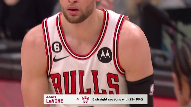 NBA附加赛：公牛vs猛龙第2节英文原声回放