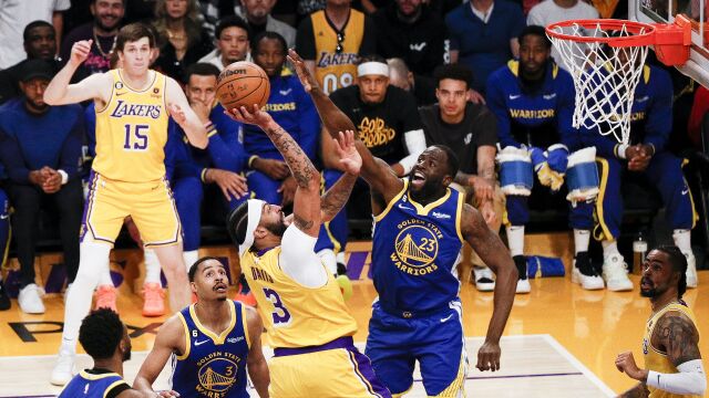 浓眉vs勇士集锦 全场17分20篮板强硬表现无人能敌