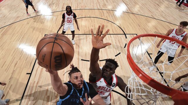 灰熊87-80公牛小肯尼斯-洛夫顿砍23分率队取胜