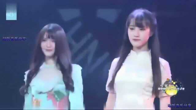 SNH48舞台大走秀,复古民国风惊艳全场,不是超模胜似超模