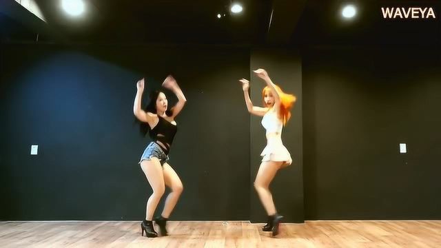 韩国美女舞团WAVEYA实力舞蹈翻跳,MAMAMOO《Egotistic》