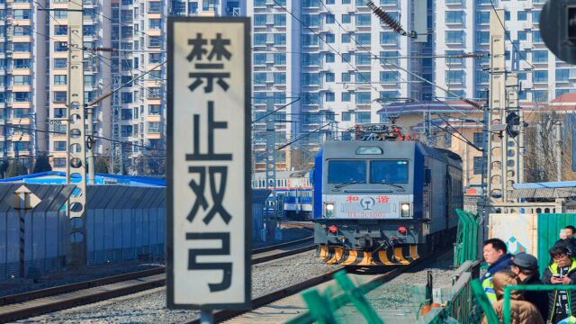 为什么火车有“禁止双弓”警告标志,高铁却没?看完恍然大悟