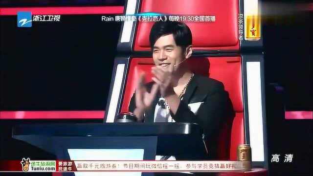 《中国好声音》柳畅源一曲六国语言版《双截棍》,加入周杰伦队!好听