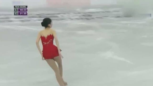 花样滑冰场上最美的一抹中国红:女神李子君 中国人的骄傲