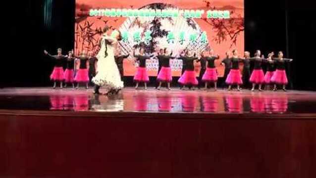 交谊舞慢三:《梅花颂》表演