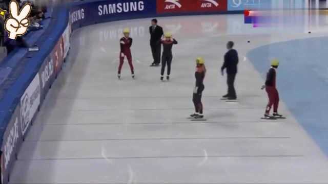 多么恐怖的实力,短道500m领先一圈夺冠,王濛范可欣太强