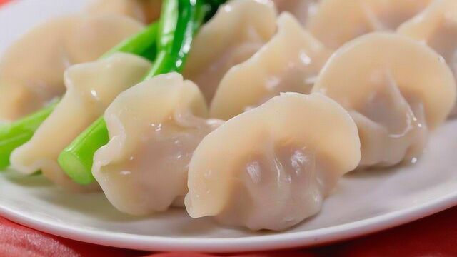 长这么大没吃过这么美味的饺子,饭店都买不到,学会了家人有口福