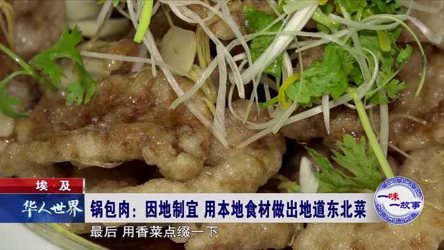 埃及 因地制宜 用本地食材做出地道东北菜