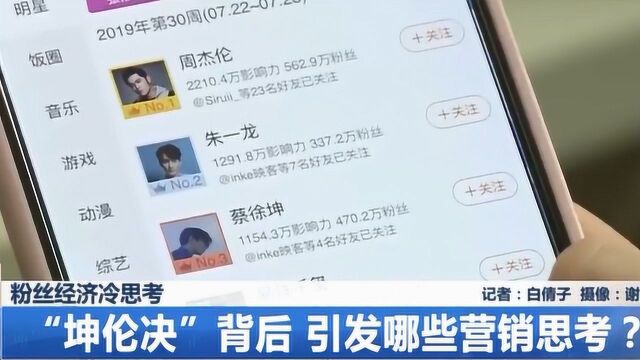 粉丝经济冷思考:“坤伦决”背后引发哪些营销思考?