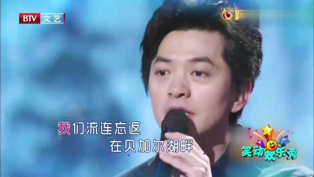 李建回忆跟午休波初见面,即兴演唱《贝加尔湖畔》,歌喉引燃舞台