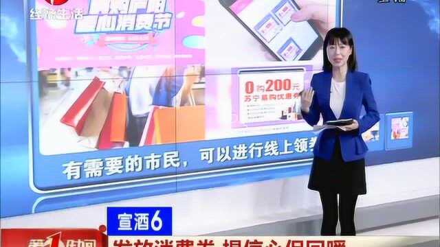 合肥:政府补贴企业让利!向市民发放现金消费券 提信心促回暖