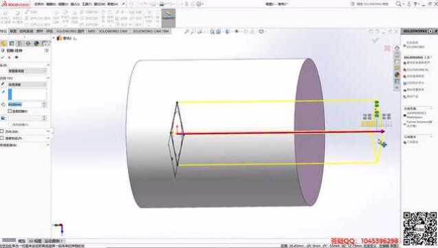 SolidWorks经典入门练习案例详解案例22