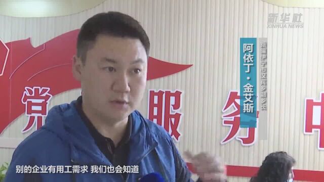 新疆:搭建基层服务平台 为就业“牵线搭桥”