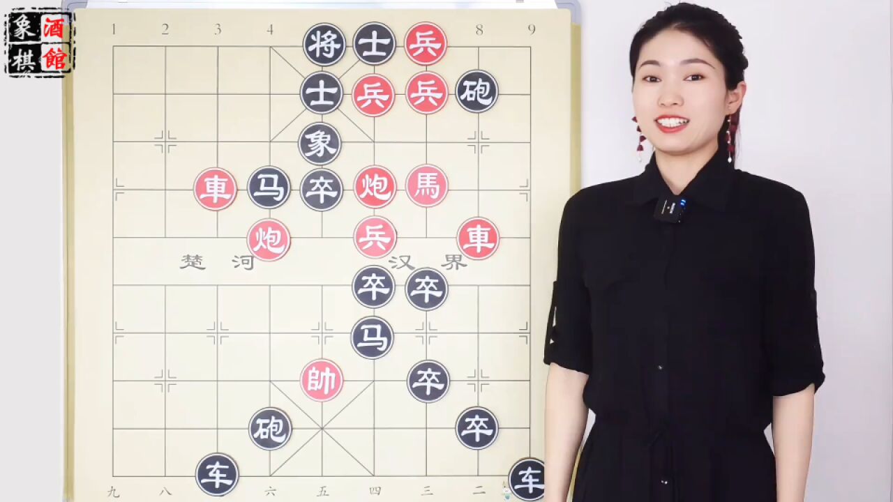 《明艳动人》终局棋子在棋盘上形成“人”字,叹为观止意犹未尽