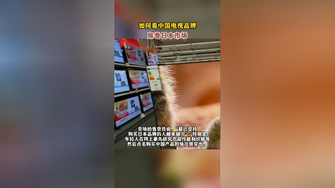 如何看中国电视品牌,席卷日本市场