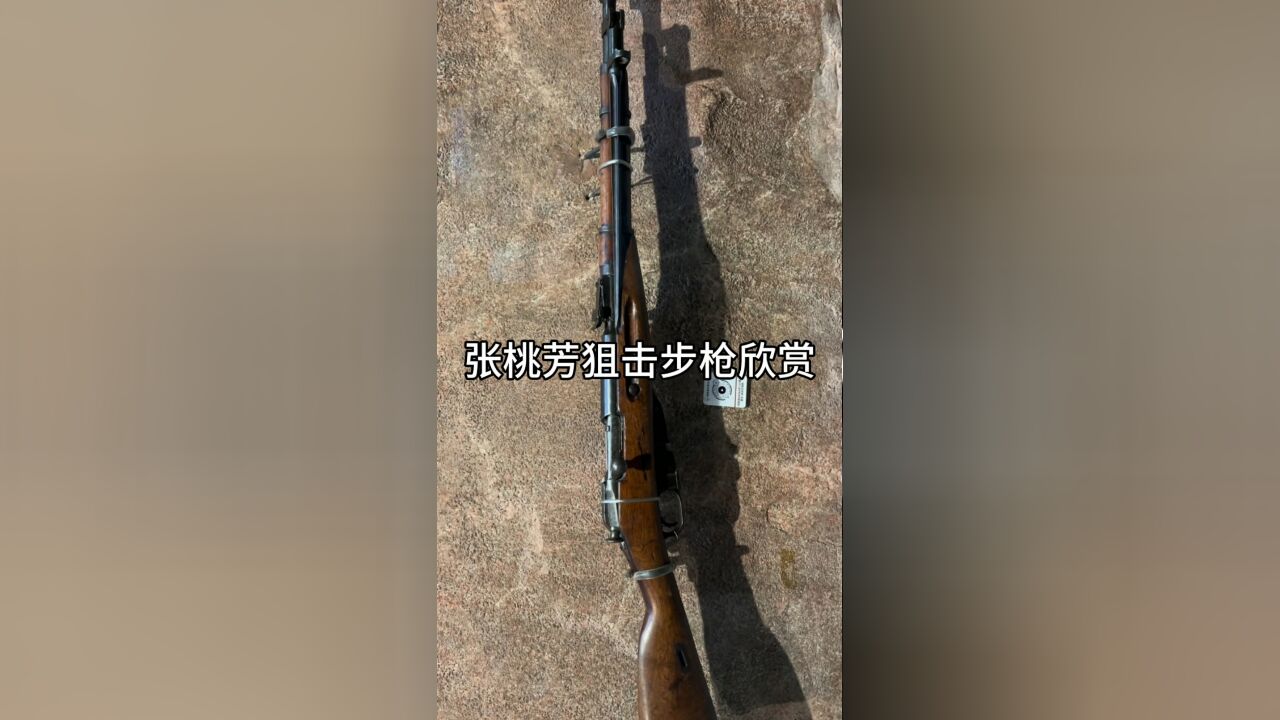 志愿军狙击手张桃芳用的步枪欣赏