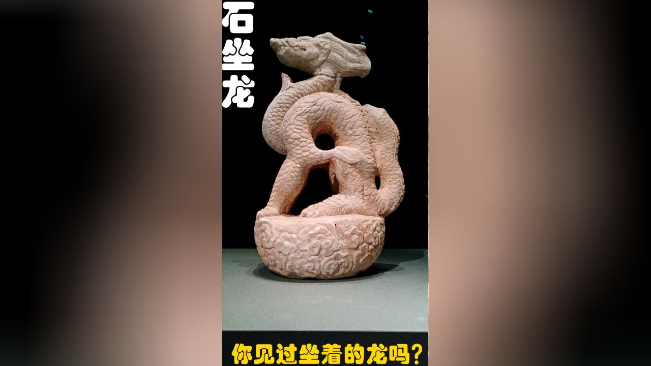 你见过坐姿的龙吗?金代石坐龙!名品文物上的中国龙26