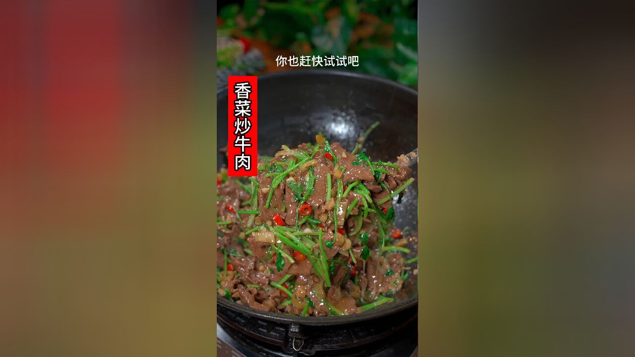 牛肉你就像我这样做,又嫩又滑,香辣入味,下酒又下饭