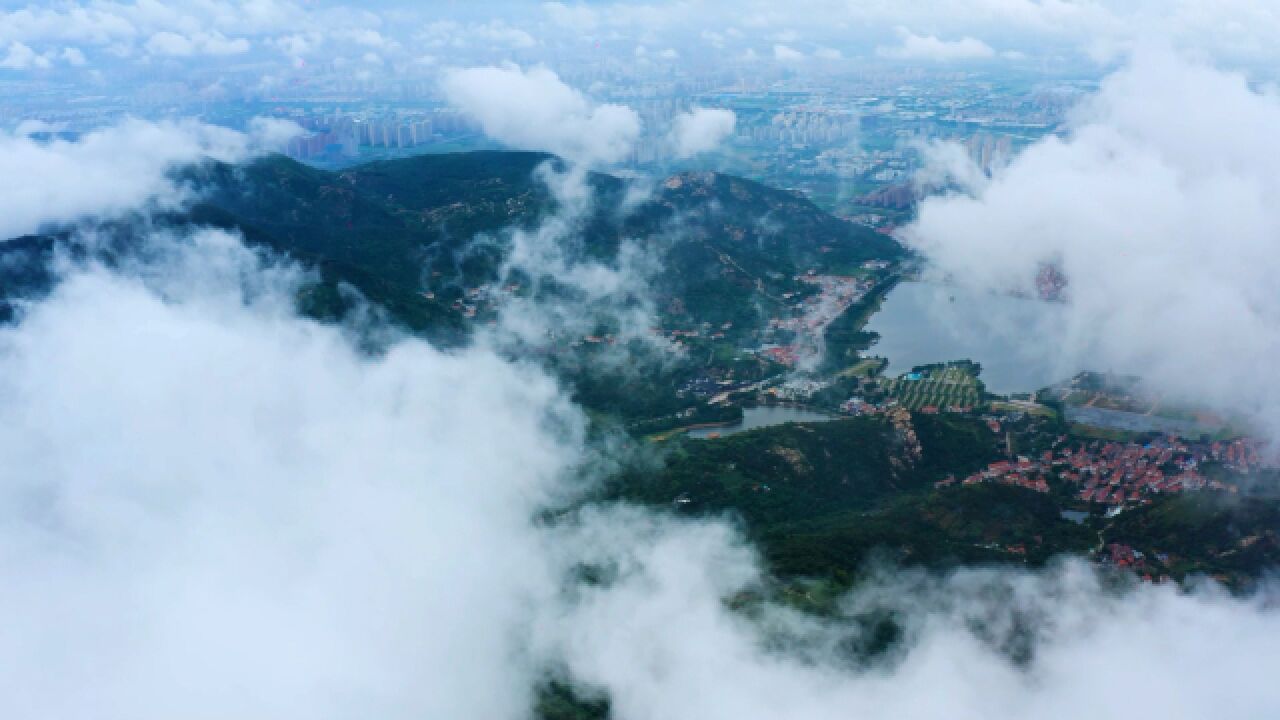 此景只应天上有!连云港花果山云山雾海宛在天宫