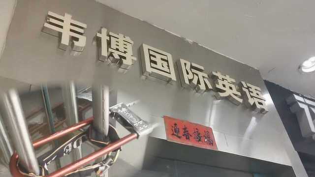 韦博英语郑州校区停课,员工诉总部欠薪:我们也是受害者