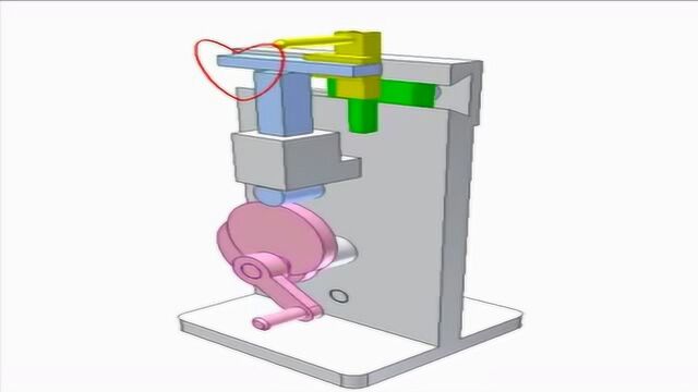 心形绘制机构,3D动画演示工作原理!