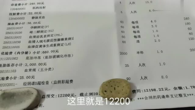 做试管婴儿需要花多少钱?小夫妻给大家算一下,花钱如流水啊