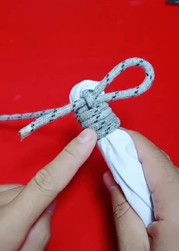 这才是布角结，你一定不要违章操作