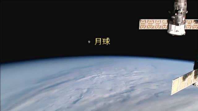 震撼!从太空看去的地球,最后一段是南极上空的月落