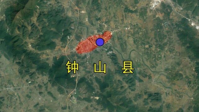 广西钟山县——地图看城市建设发展历程