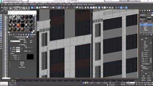 3DMAX制作:材质球UVW贴图教程2,单物体与多物体贴图方式不同处