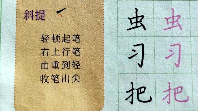 练字必练的15个笔画