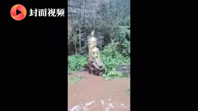 见证过苏东坡初恋也为这场雨烦恼 四川青神唤鱼池的鱼被冲走了