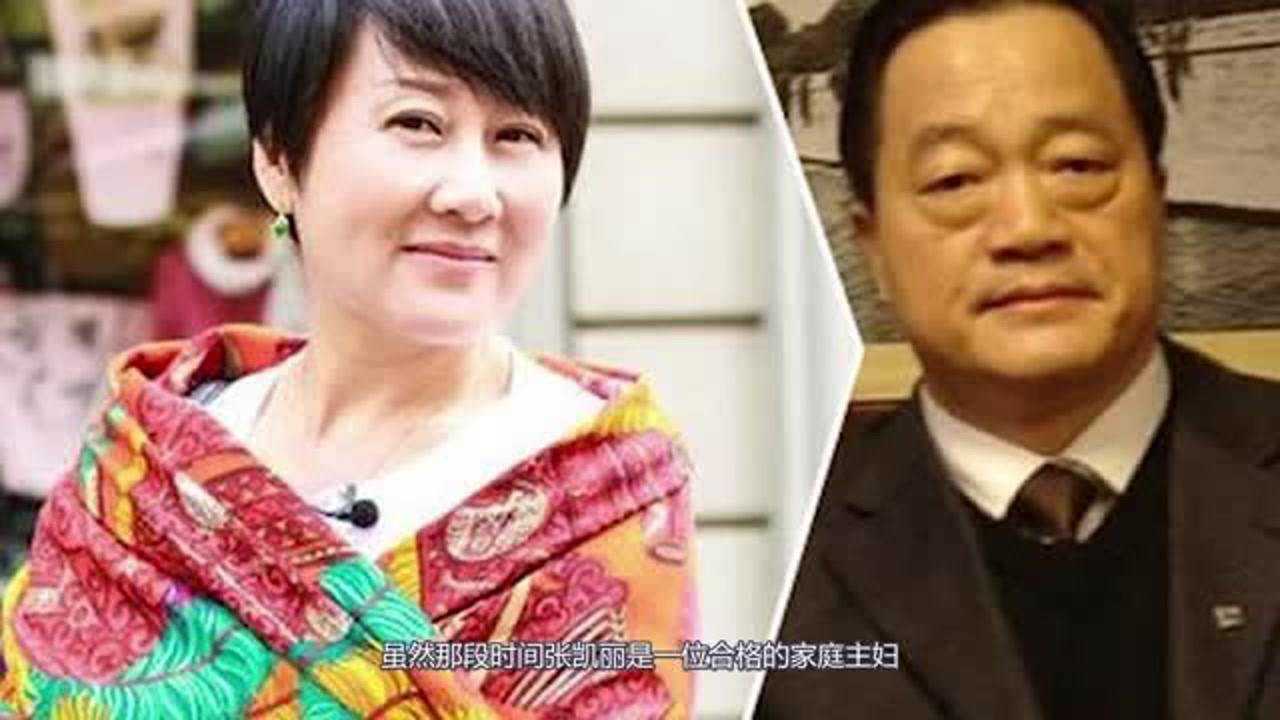 原来张凯丽的丈夫是他24年终于藏不住了女儿也已经23岁了