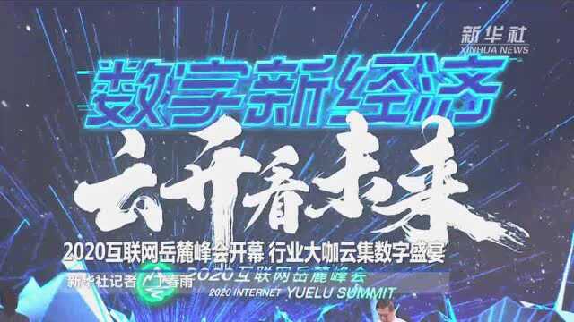 2020互联网岳麓峰会开幕 行业大咖云集数字盛宴