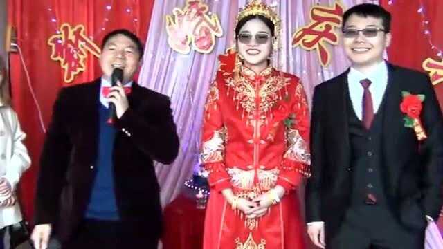 婚礼上,新娘子发表新婚感言,妈妈都哭了!