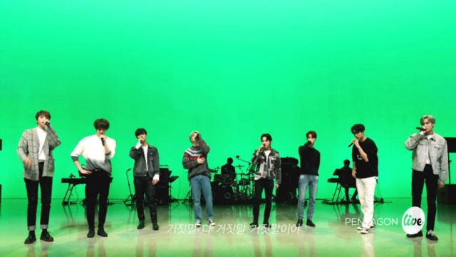 PENTAGON《Daisy》乐队版live舞台,感性魅力大爆发的哥哥