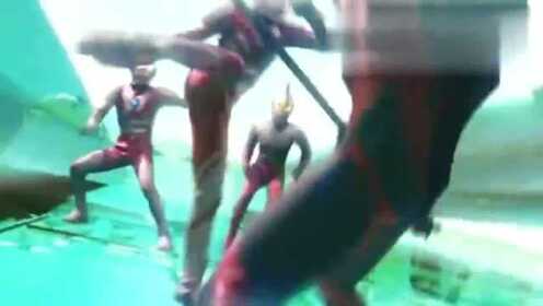 奥特曼：奥特兄弟大战贝利亚，结果被贝老黑惨虐，贝老黑太强大了