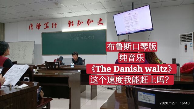 布鲁斯口琴纯音乐《The Danish waltz》,这个速度我能赶上