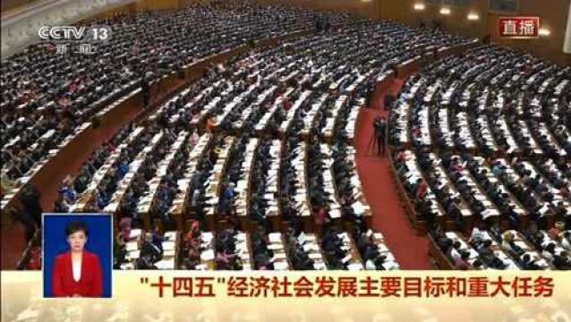 十四五时期全员劳动生产率增长高于GDP增长:失业率控制在5.5%