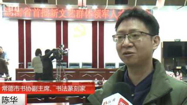 新文艺群体领军人才陈华:发挥带头作用,让艺术生命生生不息