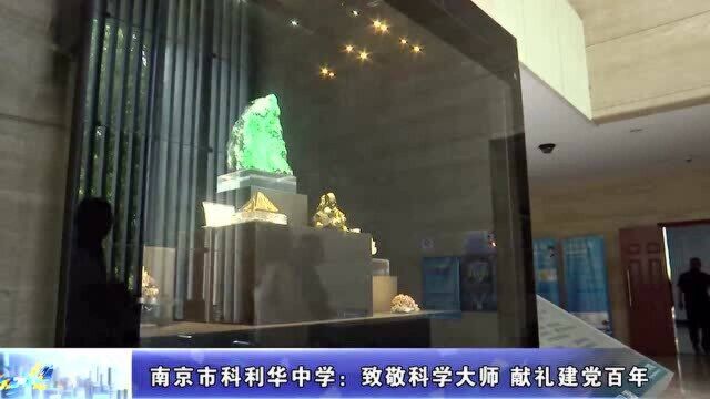 动态丨南京市科利华中学:致敬科学大师 献礼建党百年