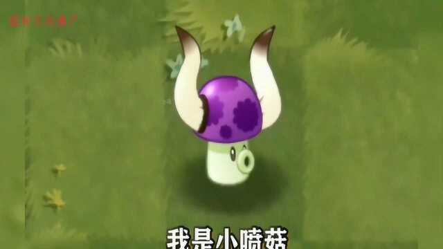 植物大战僵尸免费植物的一生小喷菇我不当植物了戴夫