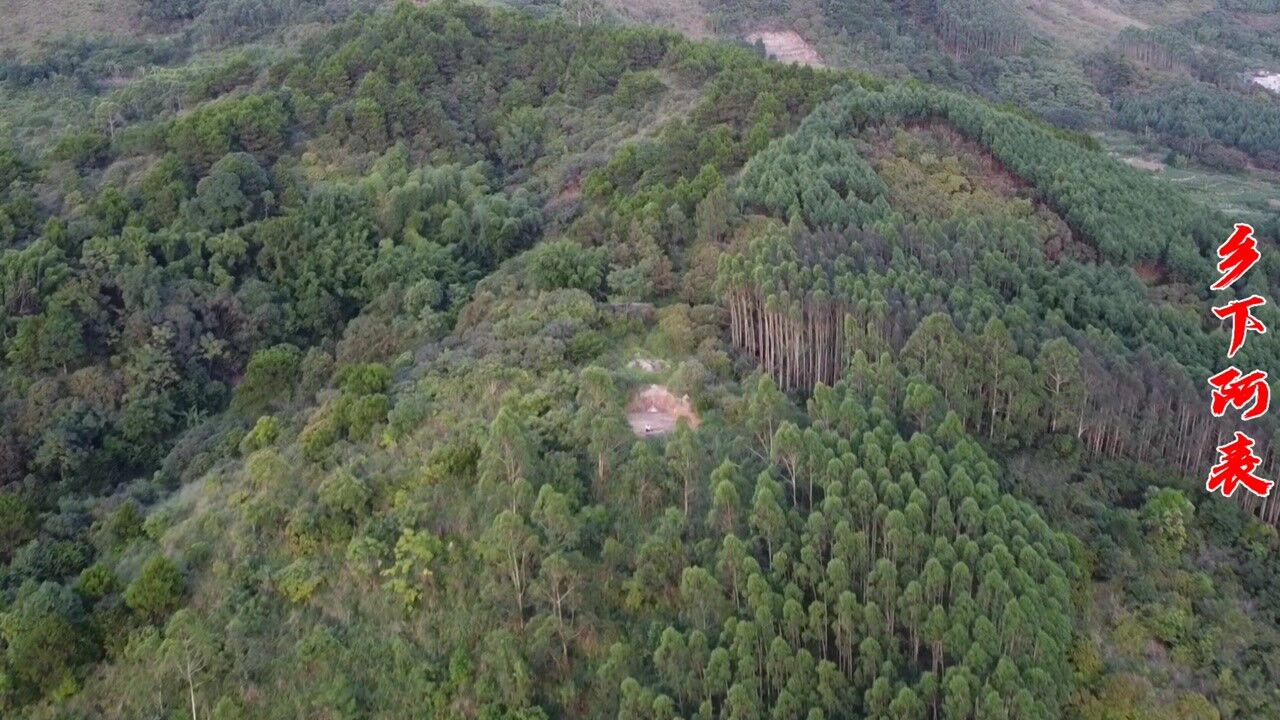 航拍广西钦北一处美地,当代先生选址,难得一见好局势